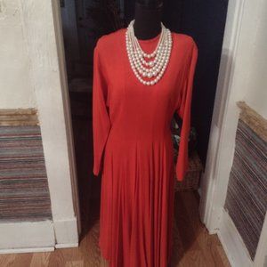 Beautiful Vintage Red dress